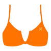 Boutine LA Wild Orange V-Cut Top