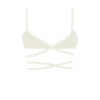 Boutine LA OFF-White Wrap Bralette Top UNDERWEAR