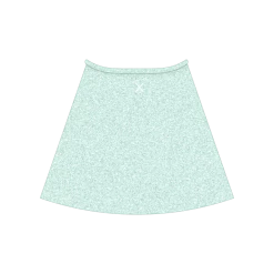 Boutine LA COVER-UPS Aquamarine Shimmer Wrap Skirt