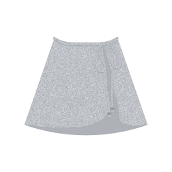 Boutine LA COVER-UPS Stormy Shimmer Wrap Skirt