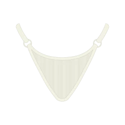 Boutine LA UNDERWEAR OFF-White Wrap Thong Bottoms