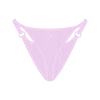Boutine LA Pink Wrap Thong Bottoms UNDERWEAR