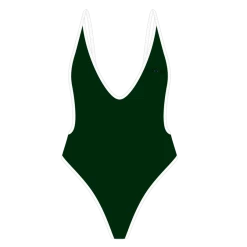 ChooksLA Anchor Green Retro One-Piece