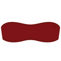 Boutine LA Plum Strapless Top TOPS