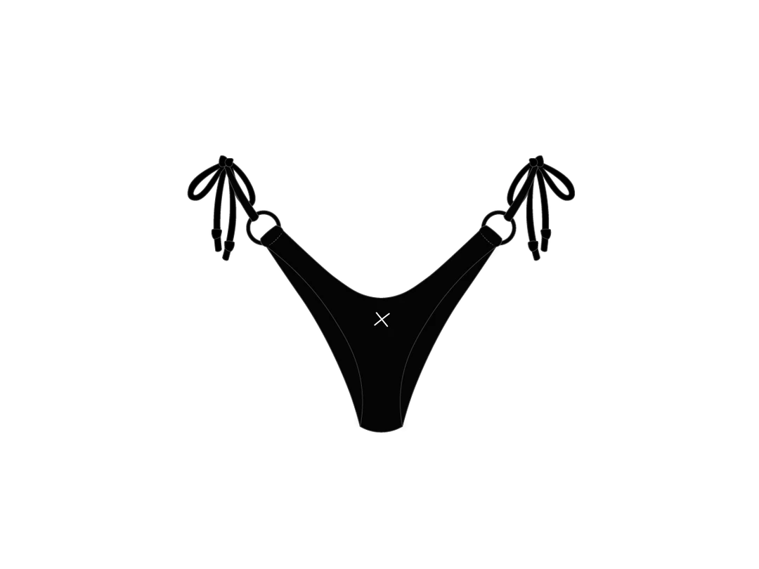 Boutine LA TOPS Manhattan Black Hoop Bottom