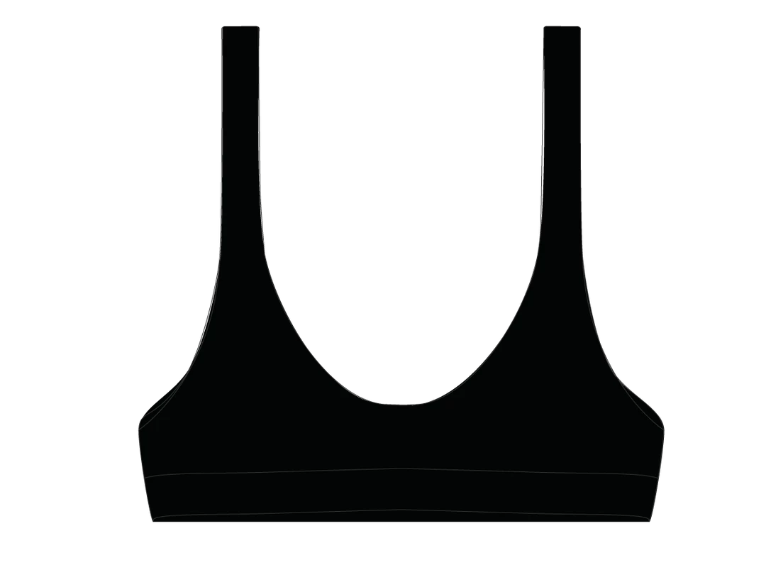 Boutine LA Manhattan Black Yogi Top TOPS