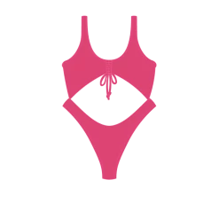 Boutine LA Cerise Front Tie One Piece