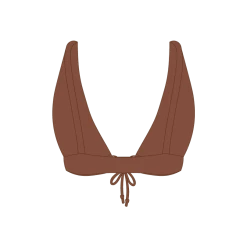 Boutine LA Cocoa Brown Western Top