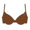 Boutine LA Cocoa Brown Bustier Top