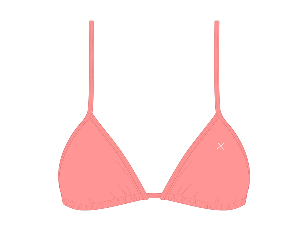 Boutine LA Coral Bikini Top II