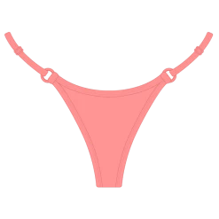 Boutine LA MATCHING SETS Coral Minimal Bottoms