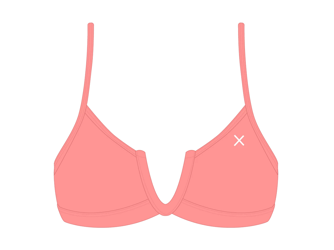 Boutine LA Coral V-Cut Top