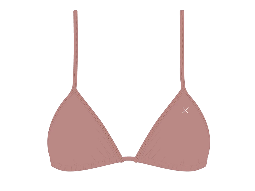 Boutine LA Bikini Tops Deep Taupe Bikini Top II