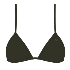 Boutine LA TOPS Forest Green Bikini Top II