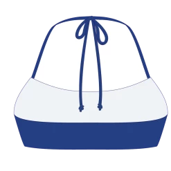 Boutine LA TOPS Laguna Blue Halter Top