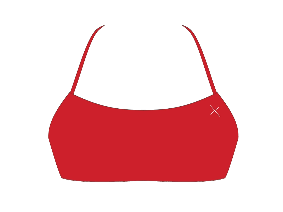 Boutine LA Rose Red Halter Top TOPS