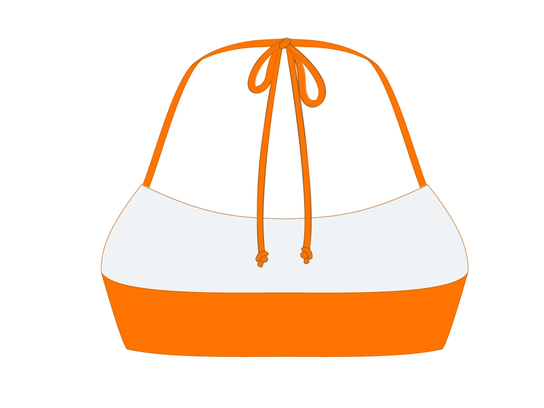 Boutine LA Wild Orange Halter Top