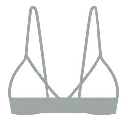 Boutine LA TOPS Hills Grey Fitted Top II