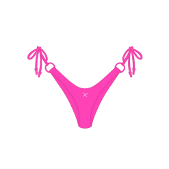 Boutine LA TOPS Hot Pink Hoop Bottom