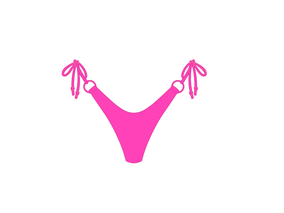 Boutine LA TOPS Hot Pink Hoop Bottom