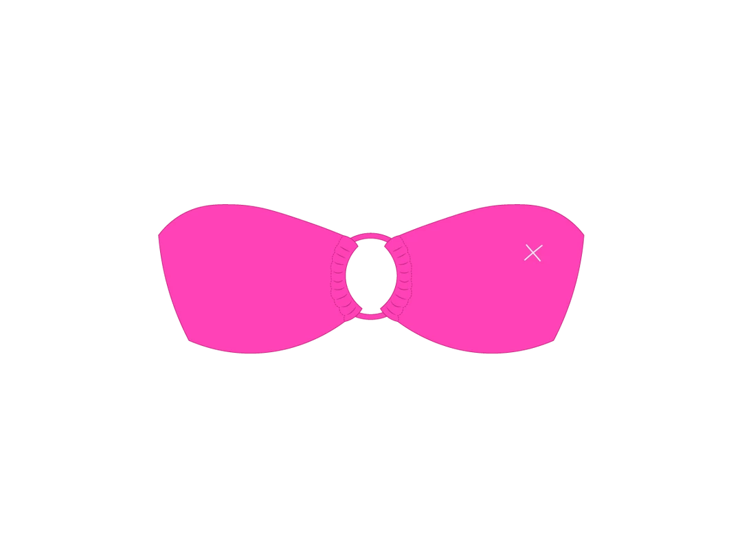 Boutine LA Hot Pink Hoop Top TOPS