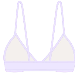 Boutine LA Lavender Fitted Top II Fitted Tops X Beachy Bottoms