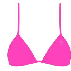Boutine LA Hot Pink Bikini Top II