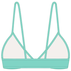 Boutine LA Lake Green Fitted Top II