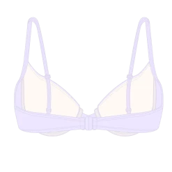 Boutine LA Lavender Bustier Top TOPS