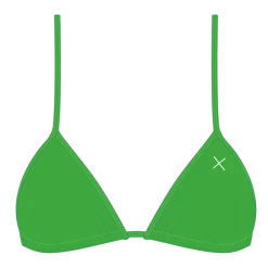 Boutine LA Leaf Green Bikini Top II