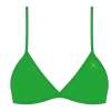Boutine LA Fitted Tops X Beachy Bottoms Leaf Green Fitted Top II