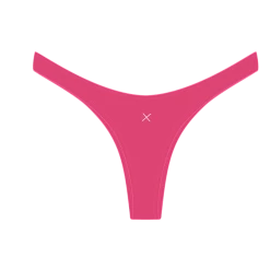 Boutine LA Bikini Tops X Chic 80s Magenta Chic 80's Bottoms