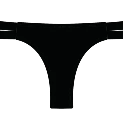Boutine LA BOTTOMS Manhattan Black Dual Strap Bottom II