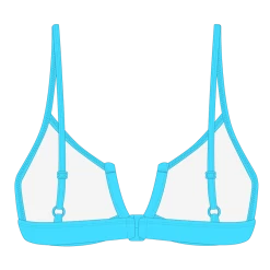 Boutine LA Baby Blue V-Cut Top