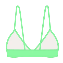 Boutine LA Mint Green Fitted Top II Fitted Tops X Beachy Bottoms