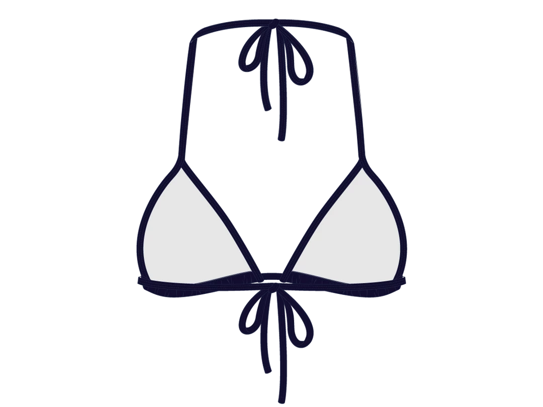 Boutine LA Malibu Blue Bikini Top II