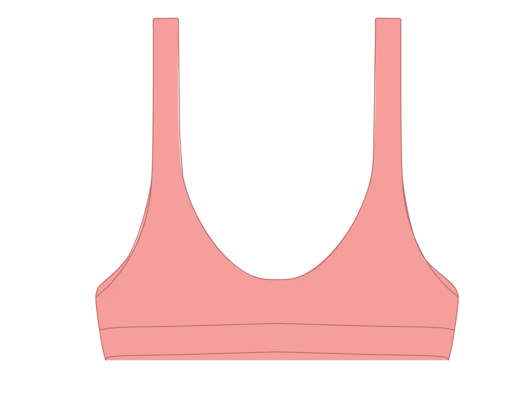 Boutine LA Peach Yogi Top TOPS