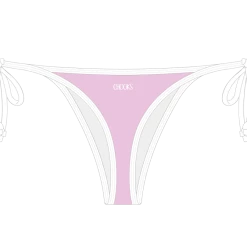 ChooksLA Pearl Pink Side-Tie Bottom
