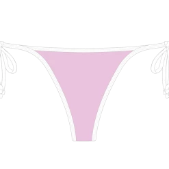 ChooksLA Pearl Pink Side-Tie Bottom