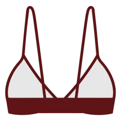 Boutine LA TOPS Plum Fitted Top II