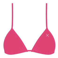 Boutine LA TOPS Poppy Red Bikini Top II