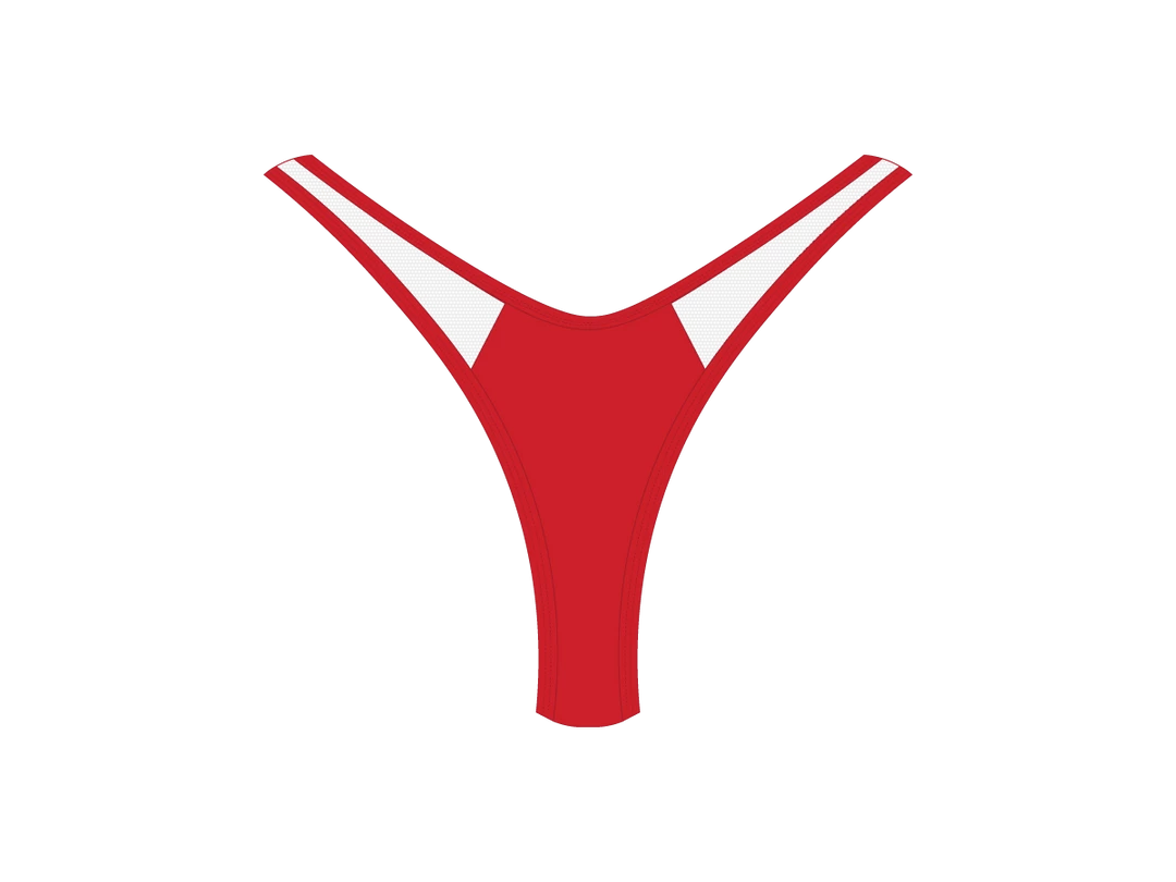 Boutine LA Rose Red Sail Bottoms