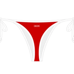 ChooksLA Bay Red Side-Tie Bottom