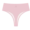 Boutine LA Dirty Pink Ribbed High-Waist Bottoms