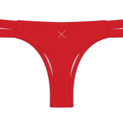 Boutine LA Rose Red Dual Strap Bottom II BOTTOMS