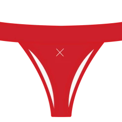 Boutine LA Rose Red Surf Bottoms