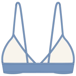 Boutine LA Slate Blue Fitted Top II TOPS