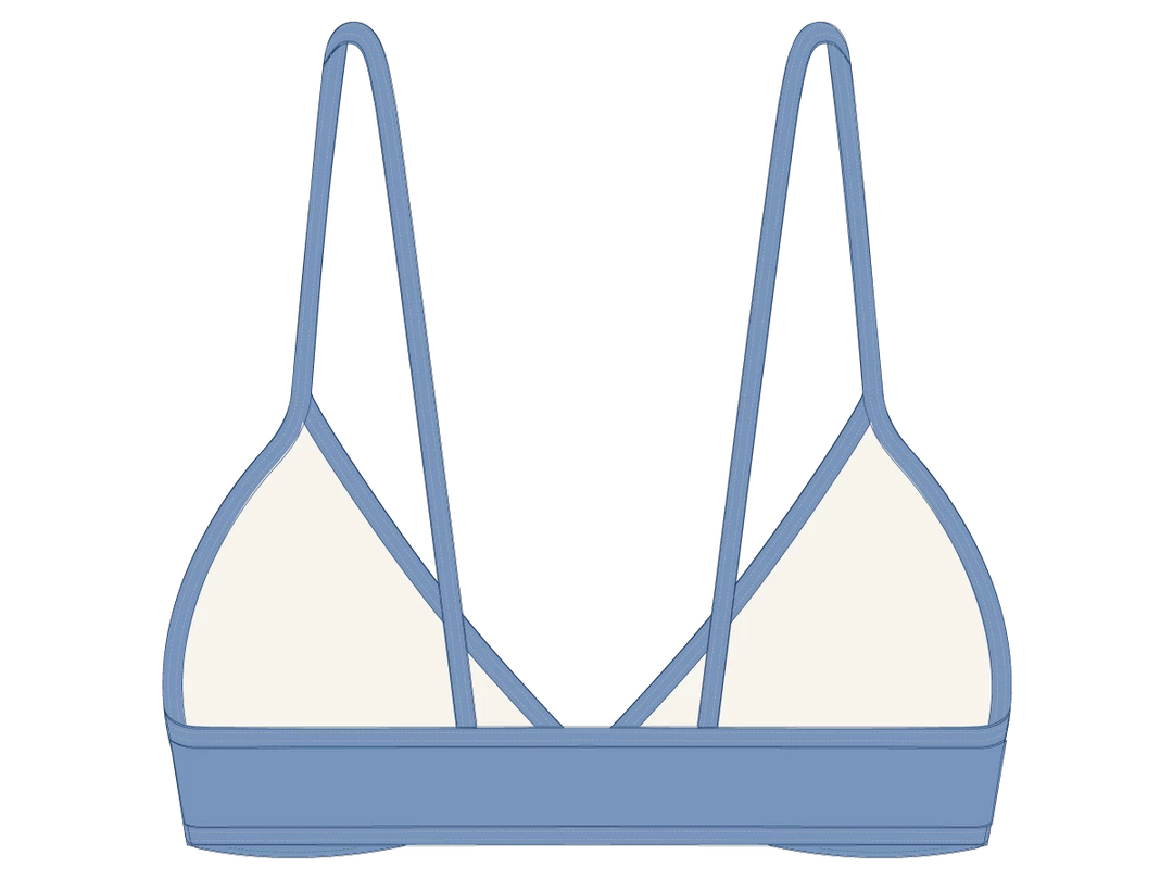 Boutine LA Slate Blue Fitted Top II TOPS