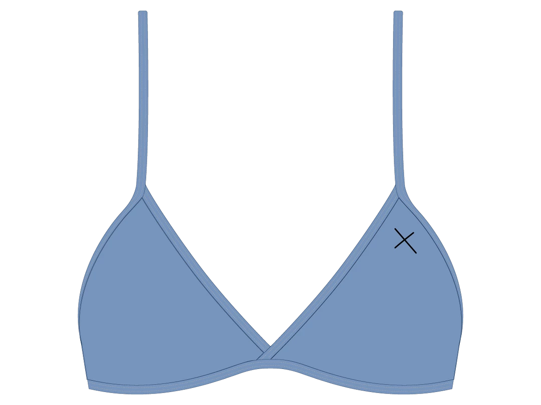 Boutine LA Slate Blue Fitted Top II TOPS