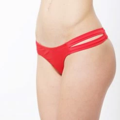 Boutine LA Rose Red Dual Strap Bottom II BOTTOMS